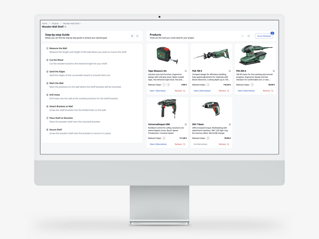 Goal-oriented Recommendation System