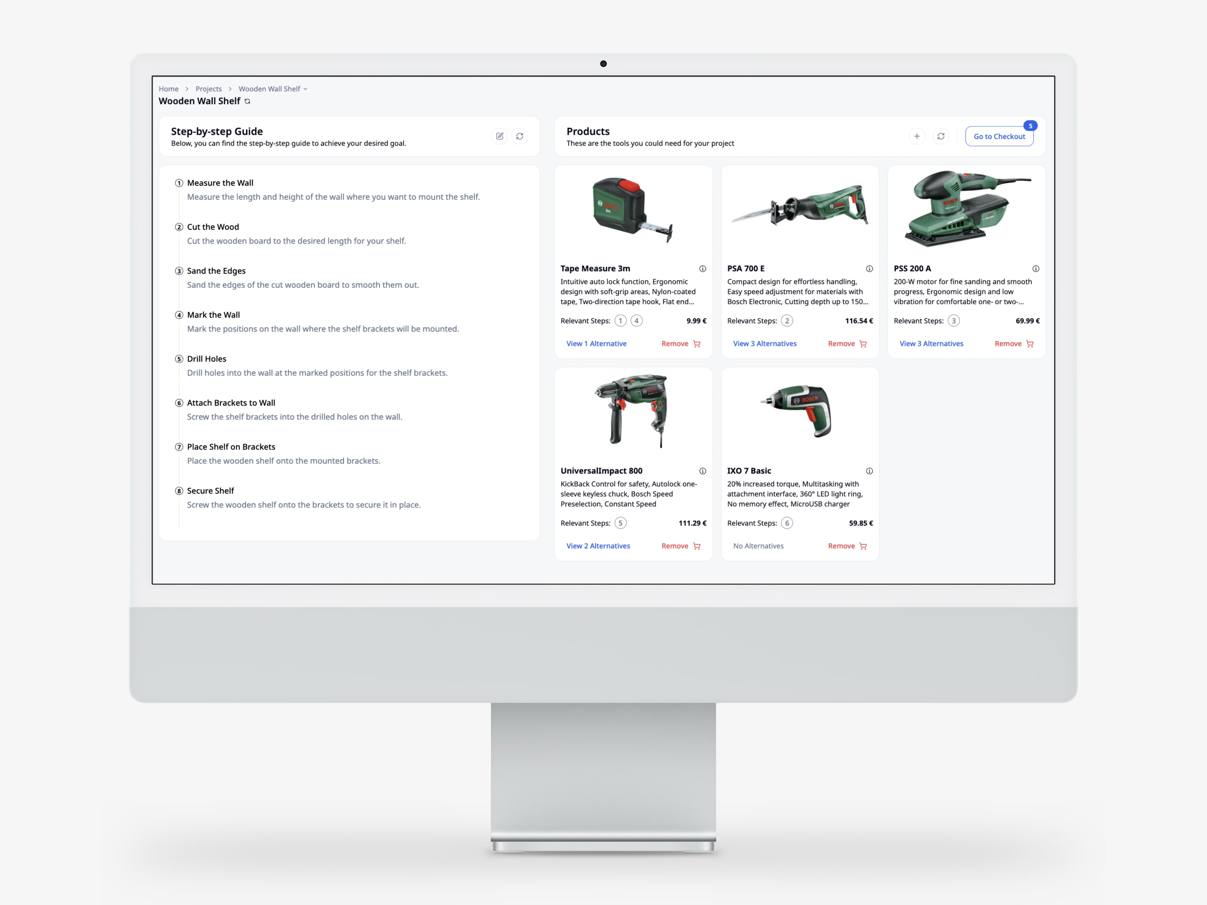 Goal-oriented Recommendation System 1
